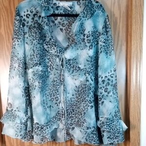 SIMONTON By George Simonton, Leopard Print, Lagenlook, Office, Work Wear, Aademi